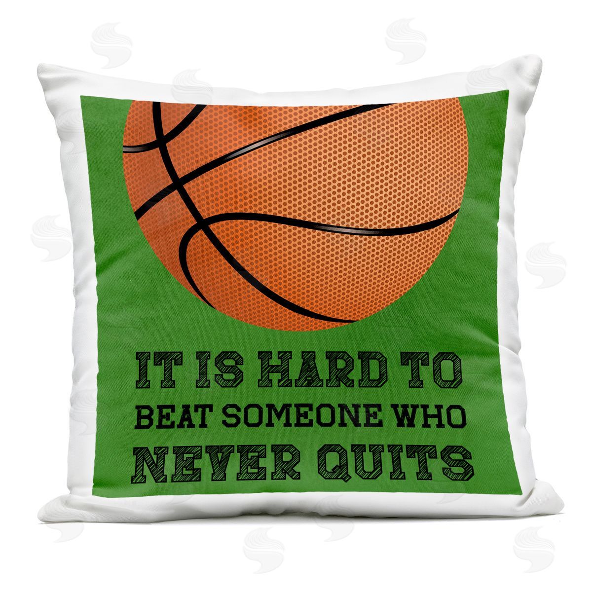 Marcus Prime Someone Who Never Quits Outdoor Square Printed Throw Pillow
