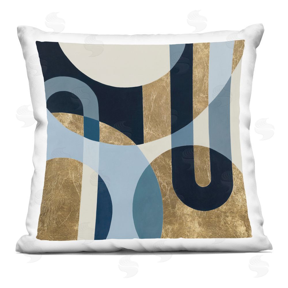 Gina Matarazzo Earthly Shapes & Arches Printed Throw Pillow 