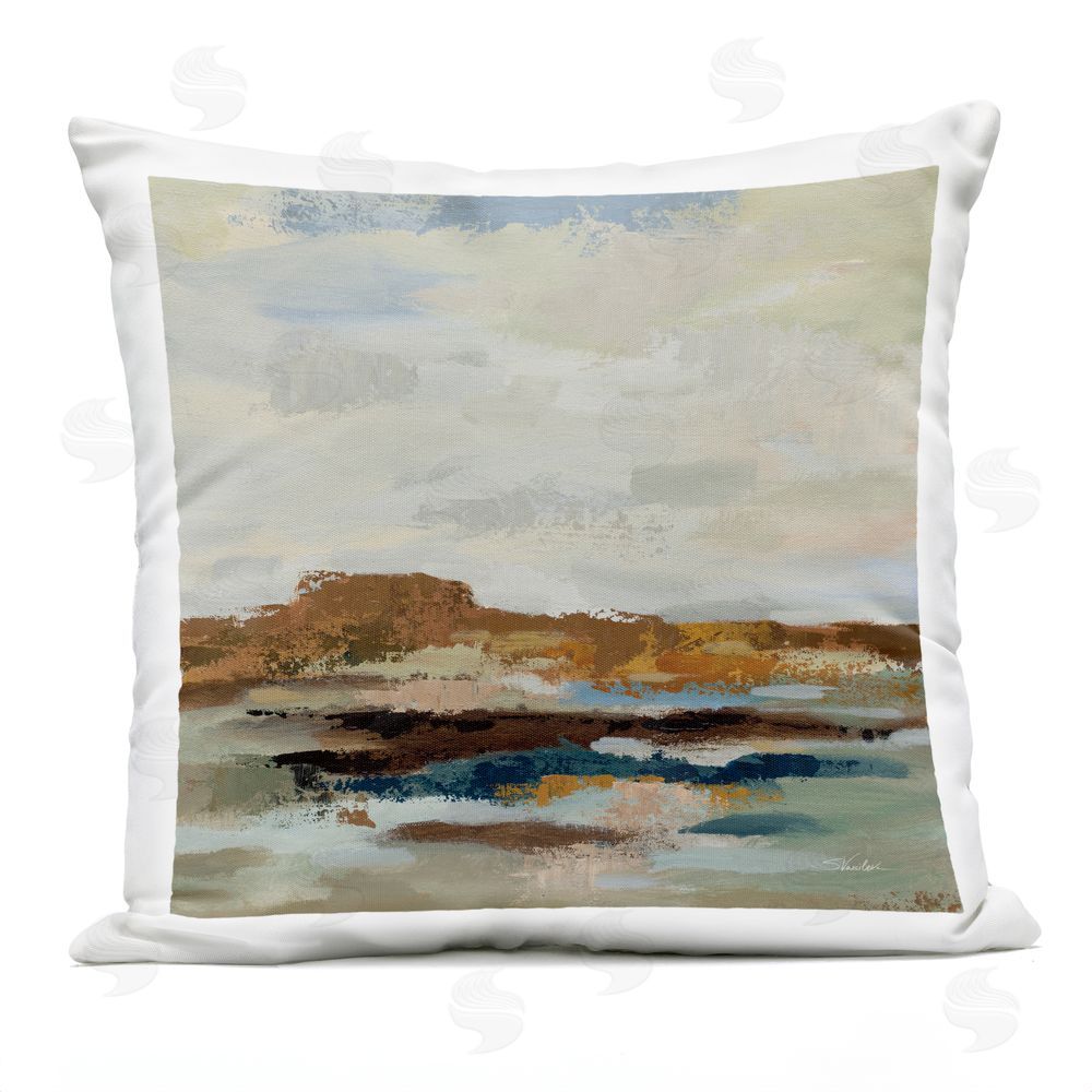 Silvia Vassileva American West Abstract Outdoor Printed Throw Pillow