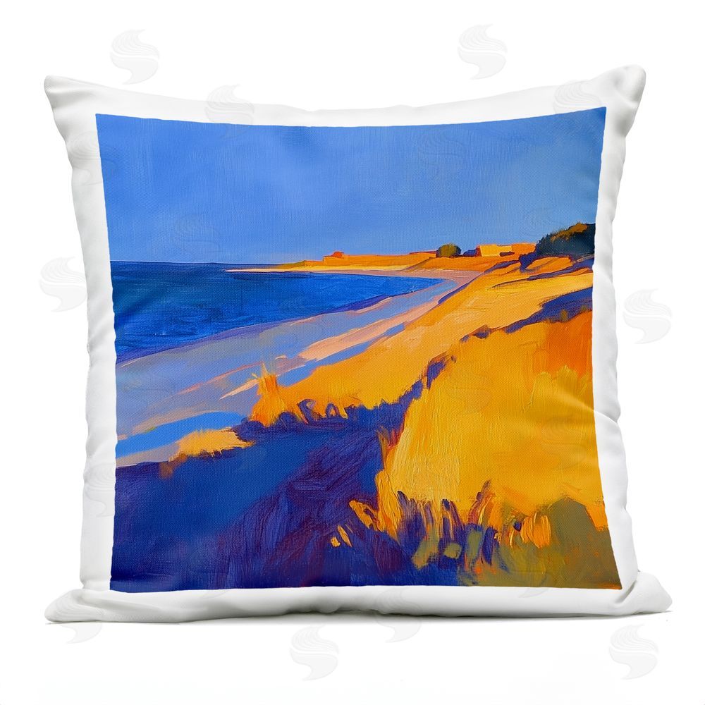 Walker Noble Complimentary Coast Seascape Outdoor Printed Throw Pillow