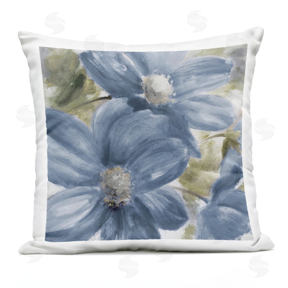 Lanie Loreth Walk In Blue Beauty Outdoor Printed Throw Pillow