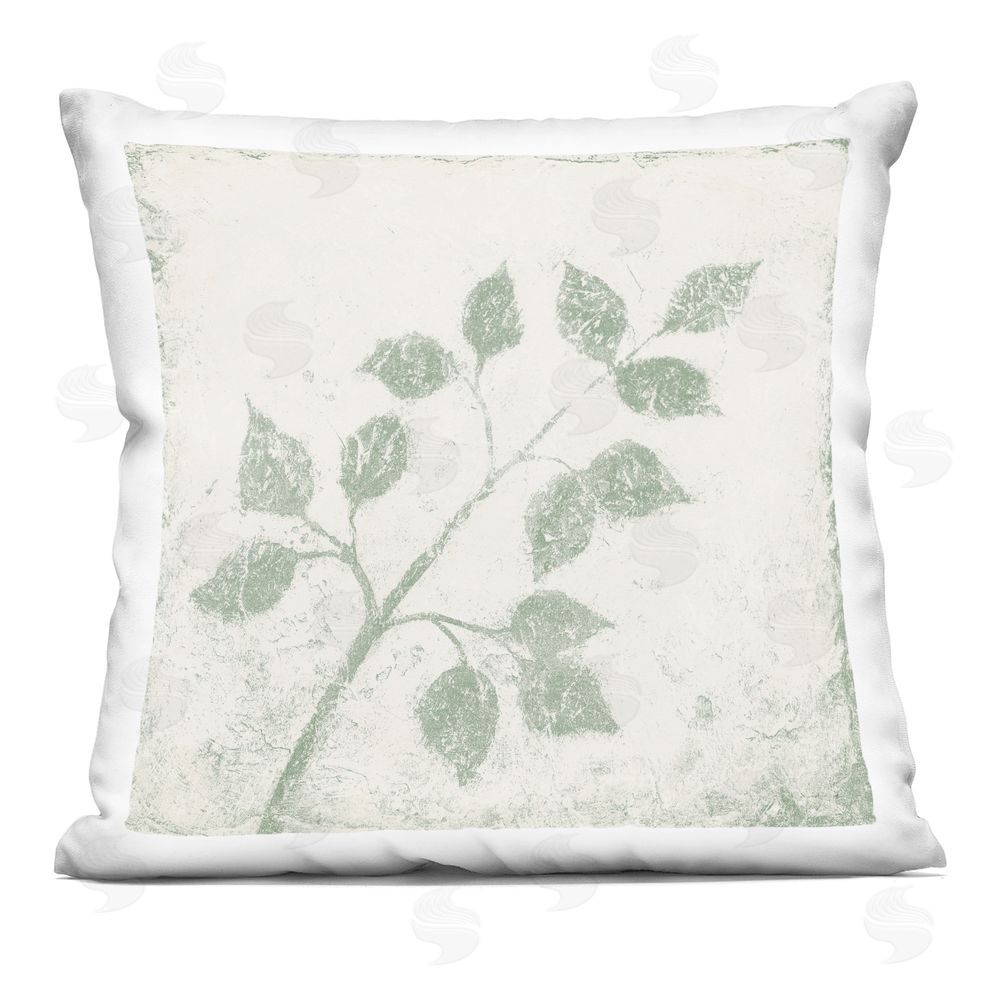 Michael Marcon Mottled November Leaves Printed Throw Pillow 