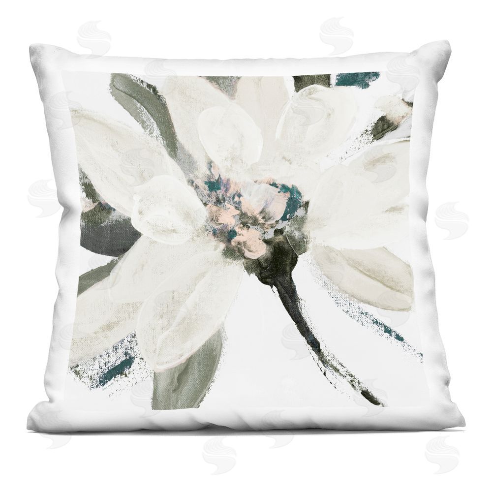 Lanie Loreth Minimal Blooming Moment Printed Throw Pillow 