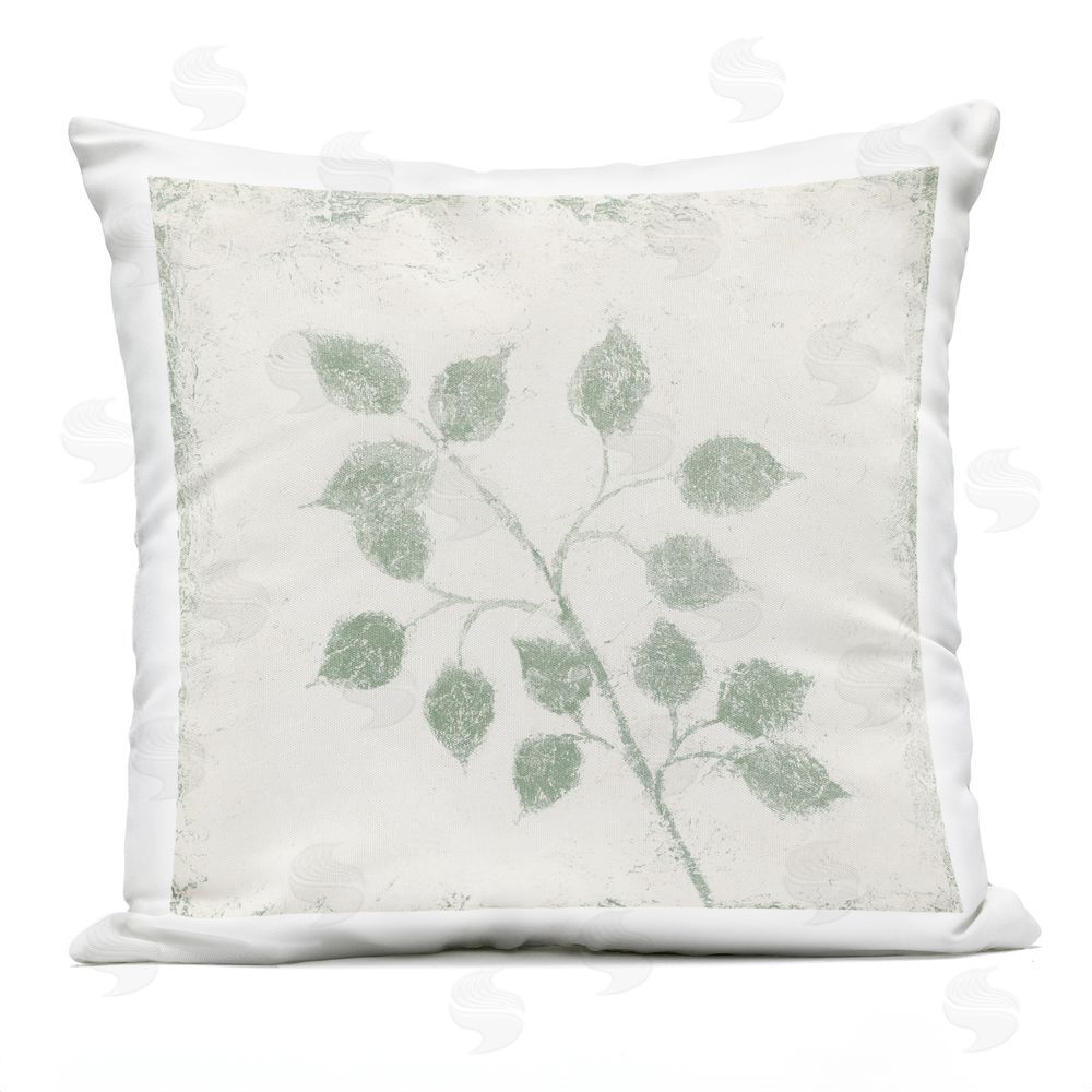 Michael Marcon Cozy November Leaves Outdoor Printed Throw Pillow
