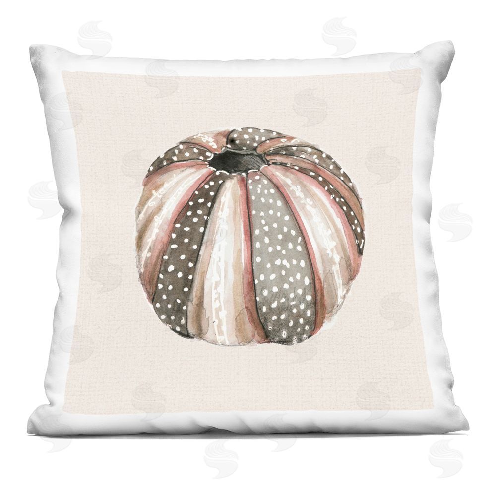 Lanie Loreth Dotted Neutral Pumpkin Indoor Printed Throw Pillow