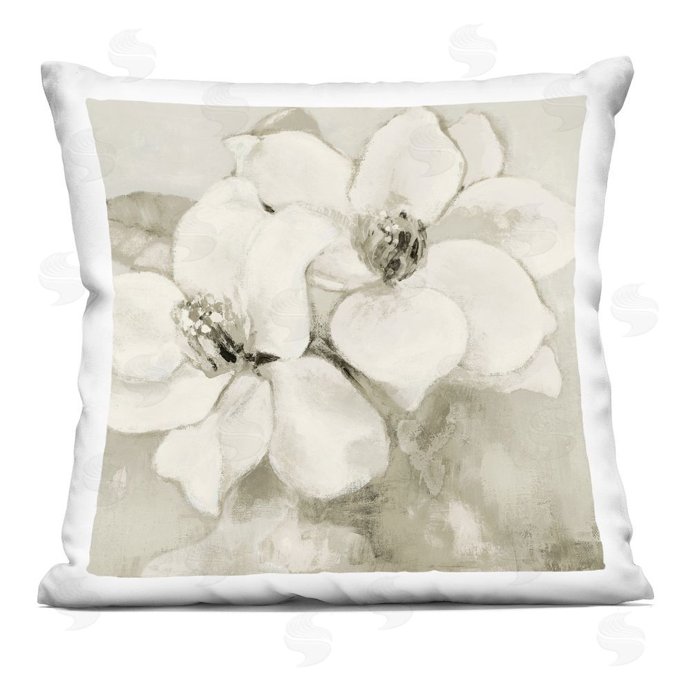 Lanie Loreth Magnolias At Dawn Printed Throw Pillow 