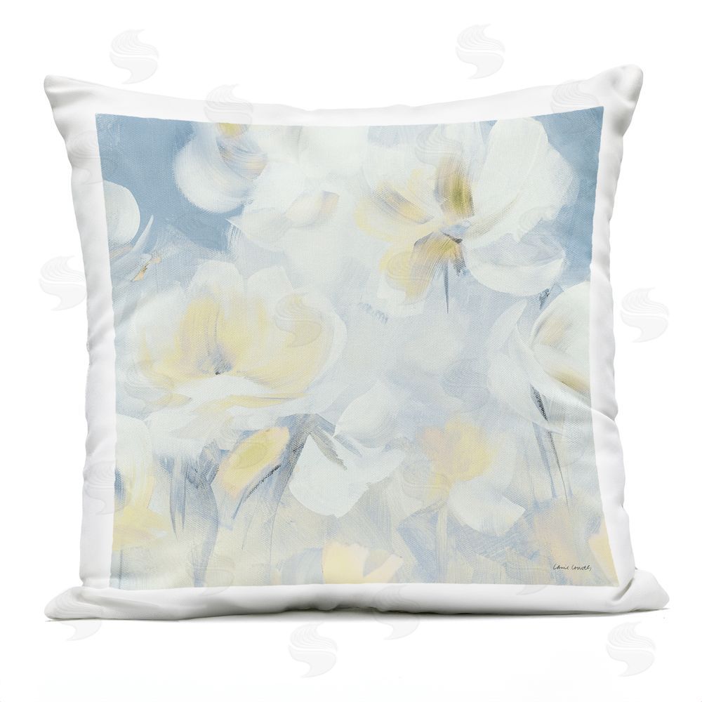 Lanie Loreth Awakened Morning Blooms Outdoor Printed Throw Pillow