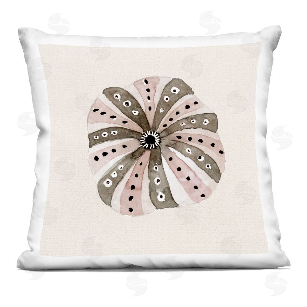 Lanie Loreth Striped Sea Urchin Printed Throw Pillow 