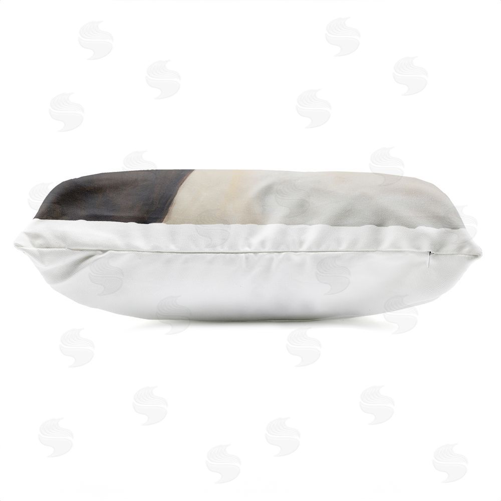 Jadei Graphics The Mare In Profile Outdoor Quick-Dry Polyester Lumbar Pillow Zipper Detail