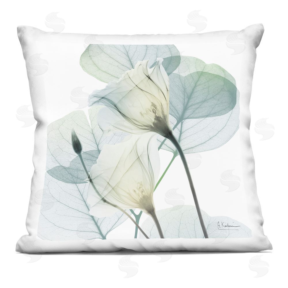 Albert Koetsier Divine Fate Petals Indoor Plush Polyester Square Throw Pillow