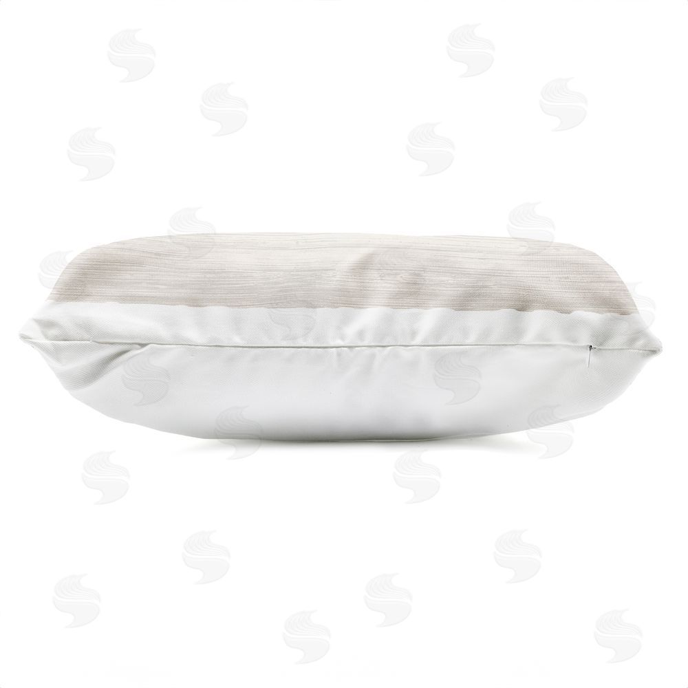 June Erica Vess Trout Fish Rustic Cabin Outdoor Quick-Dry Polyester Lumbar Pillow Zipper Detail