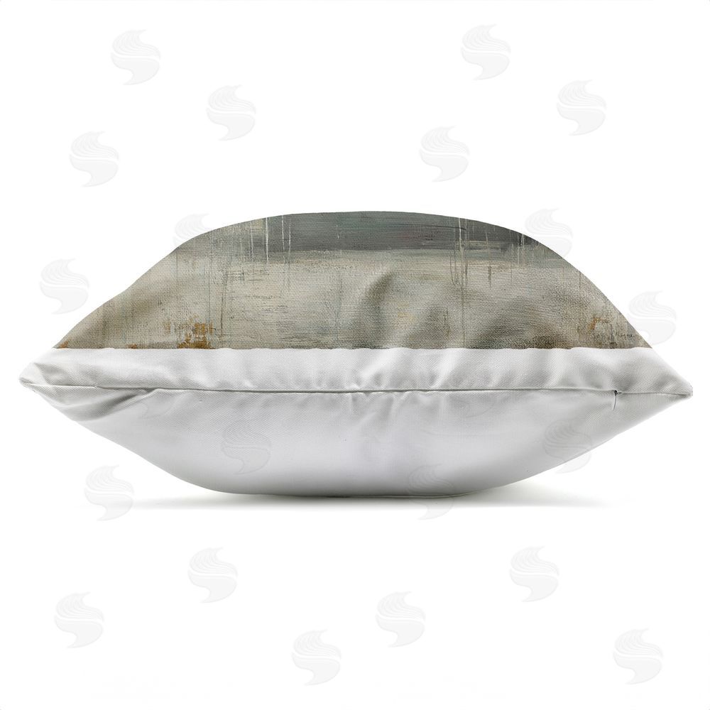 Svetlana Aleynikova Lion's Seat on Vintage Sofa Outdoor Quick-Dry Polyester Square Throw Pillow Zipper Detail