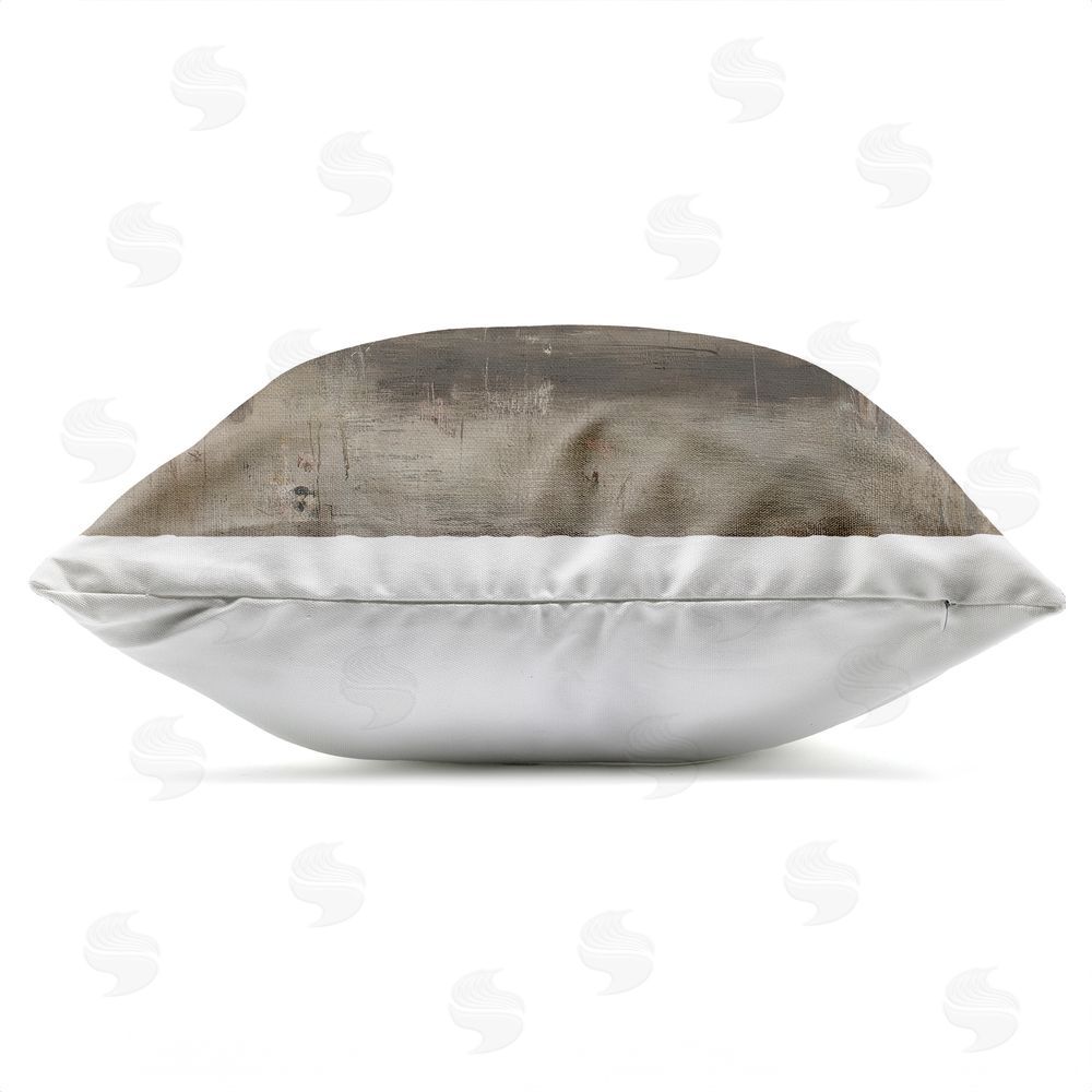 Svetlana Aleynikova Elephant Ease on Vintage Sofa Outdoor Quick-Dry Polyester Square Throw Pillow Zipper Detail