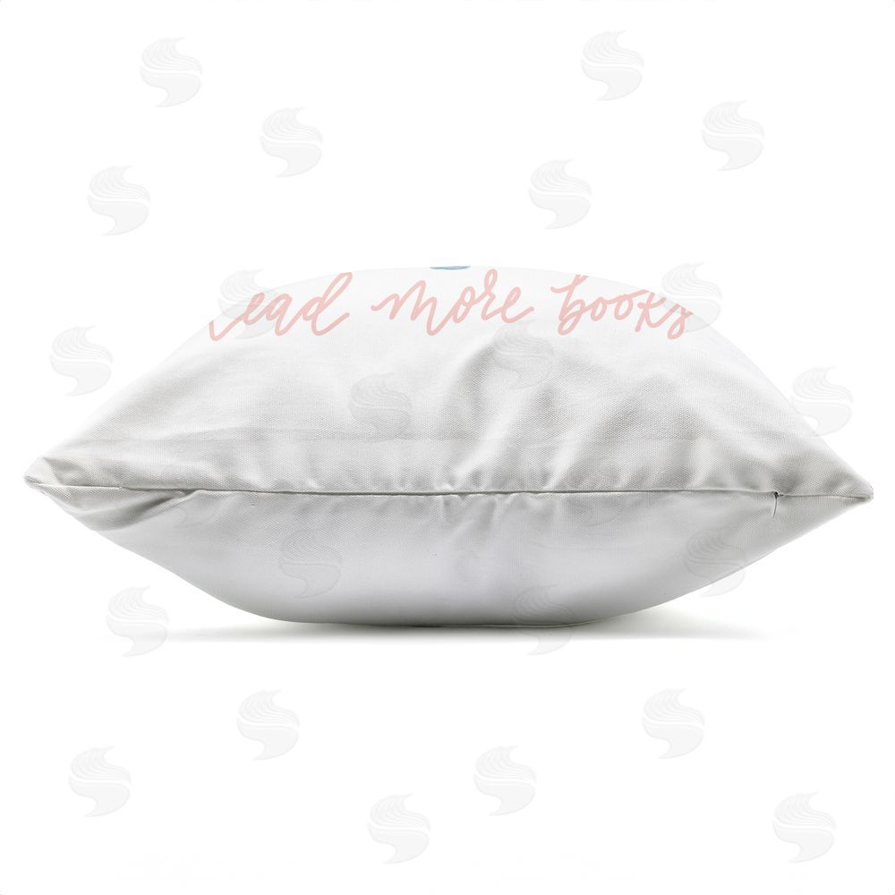 Rachel Nieman Read More Books in Bloom Outdoor Quick-Dry Polyester Square Throw Pillow Zipper Detail