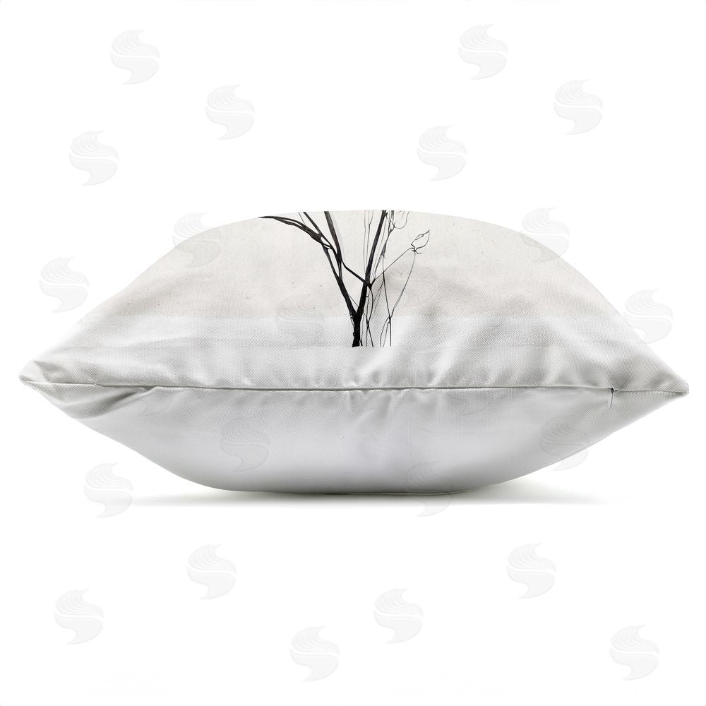 Annabelle Hall Bundle of Reclaimed Pleasures Outdoor Quick-Dry Polyester Square Throw Pillow Zipper Detail