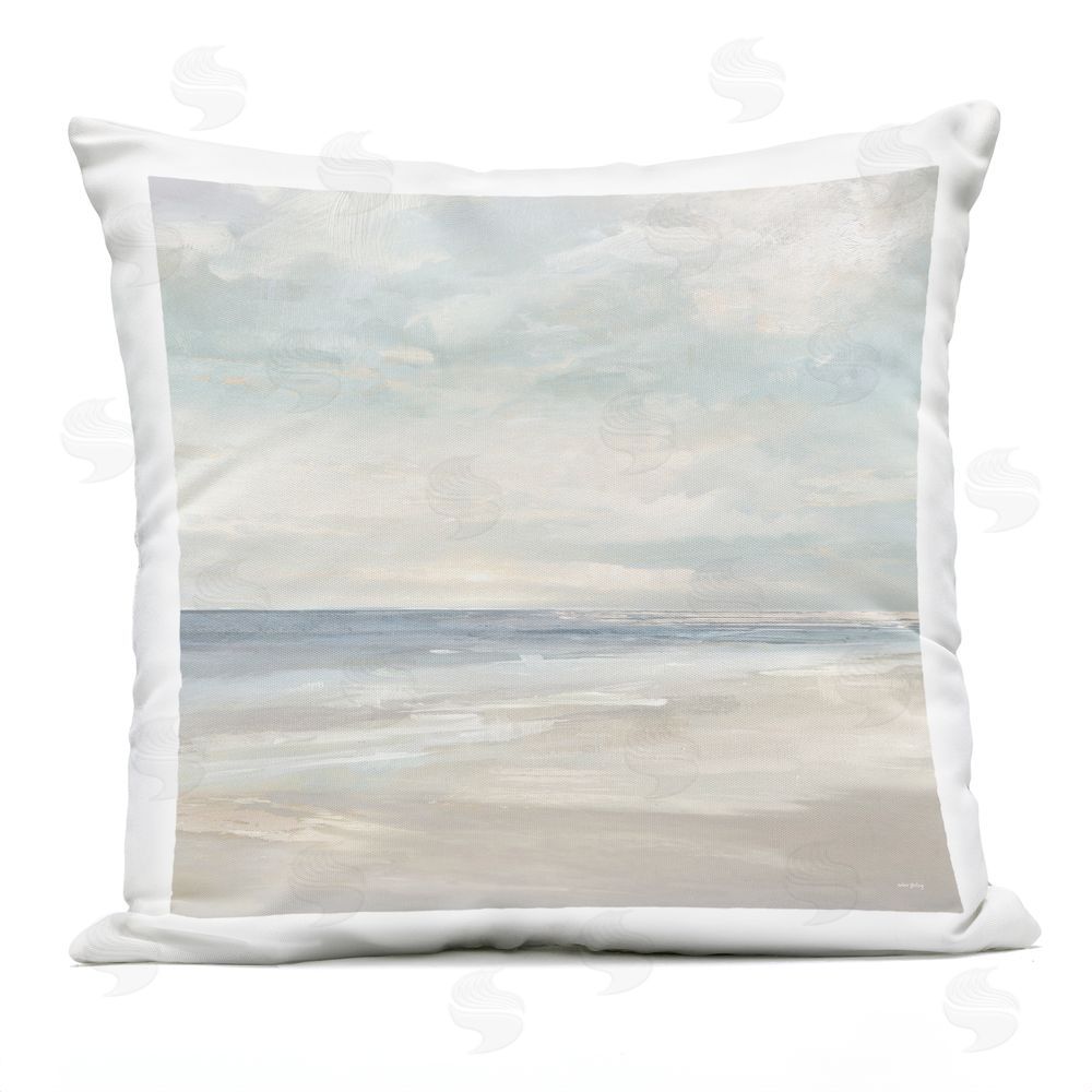 Amber Sterling The Quiet Edge Outdoor Quick-Dry Polyester Square Throw Pillow