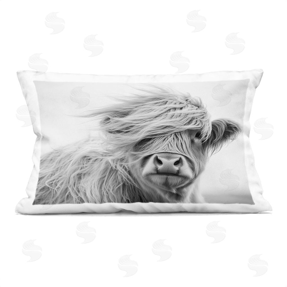 Tina LeCour Easy Breezy Highland Square Outdoor Quick-Dry Polyester Throw Pillow