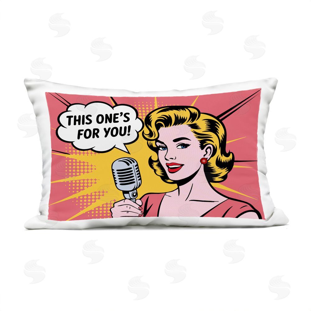 Andreas Magnusson This One's For You Outdoor Quick-Dry Polyester Lumbar Pillow
