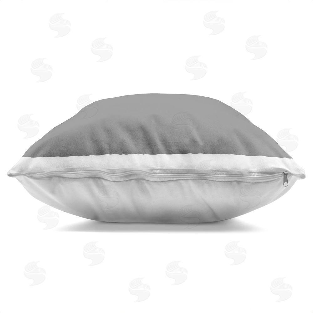 Carla Daly Outer Space Adventure Animals Indoor Plush Polyester Square Throw Pillow Zipper Detail